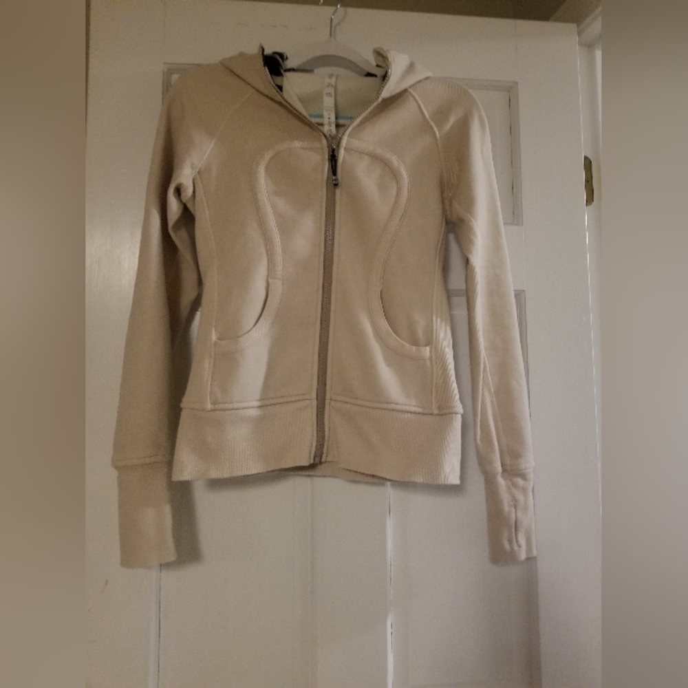Lululemon Scuba Hoodie II Cream Angel Wing Mojave Tan - Picture 4 of 10